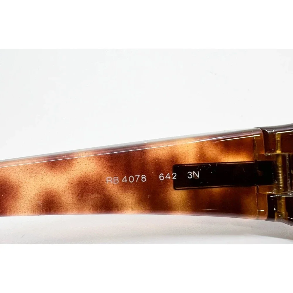 Ray-Ban Eyeglass Frames Womens Brown Tortoise RB 4078 642 3N Italy 58-16-125